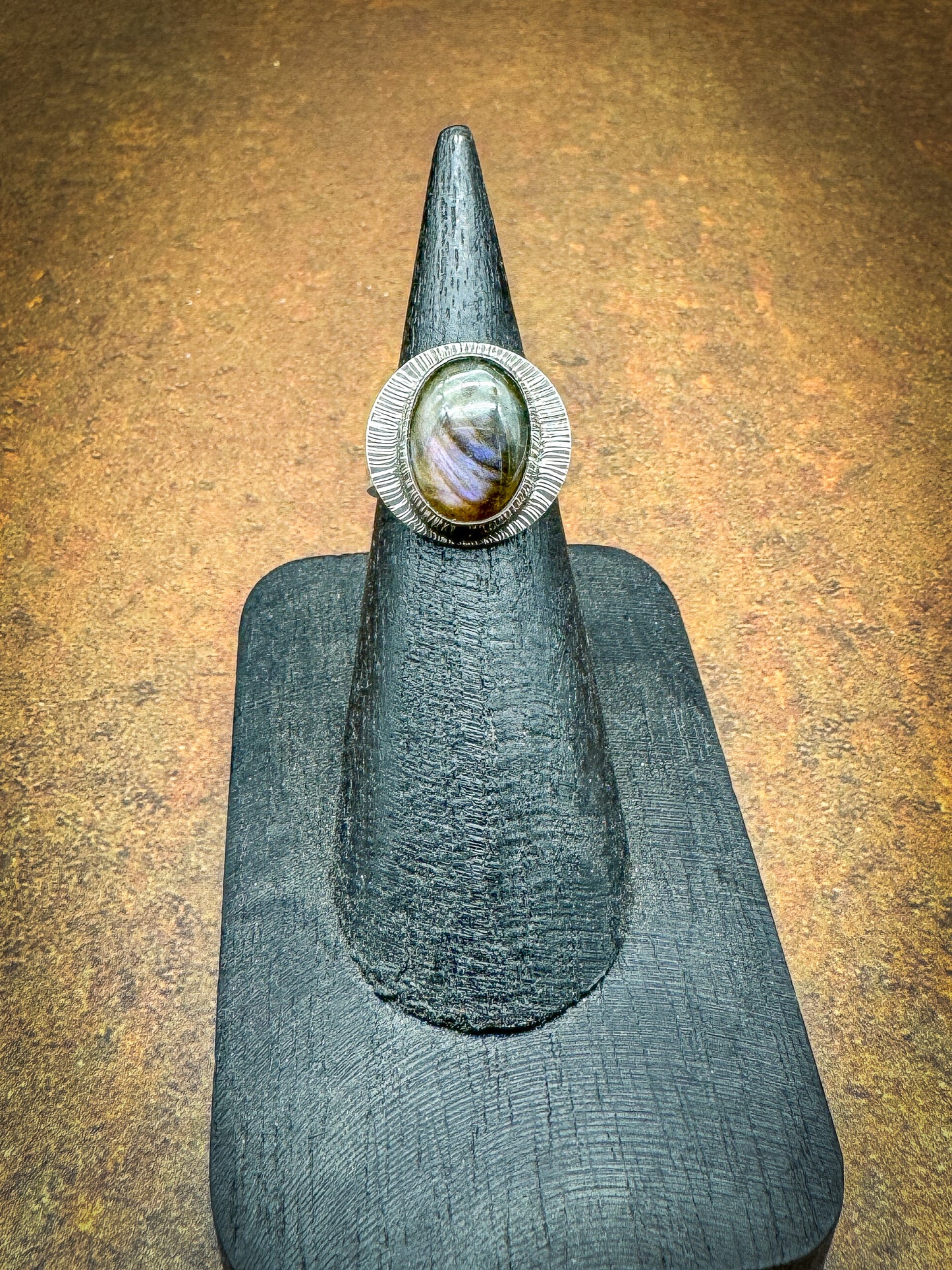 Labradorite Sunrise 2, size 6 3/4