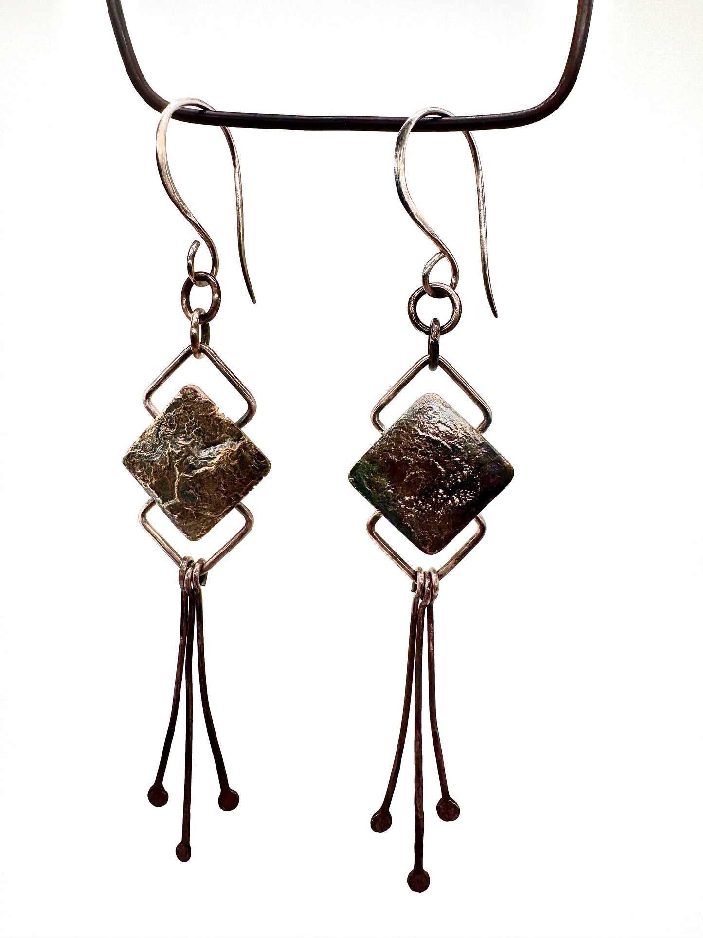 Reticulated Dangler earrings