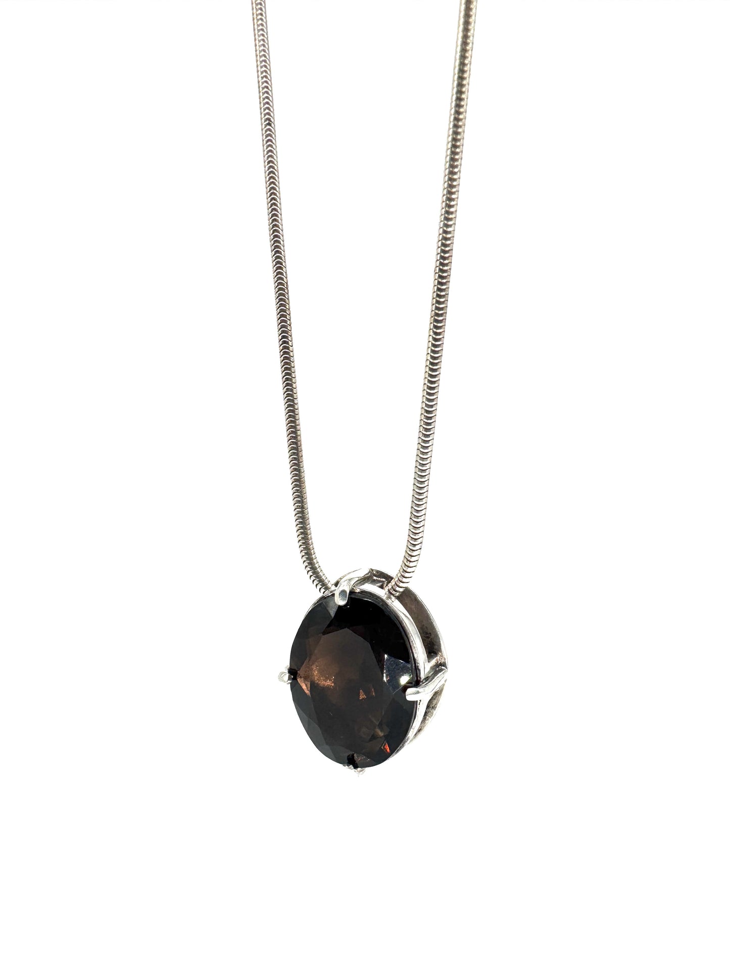 Smoky quartz 2 way pendant